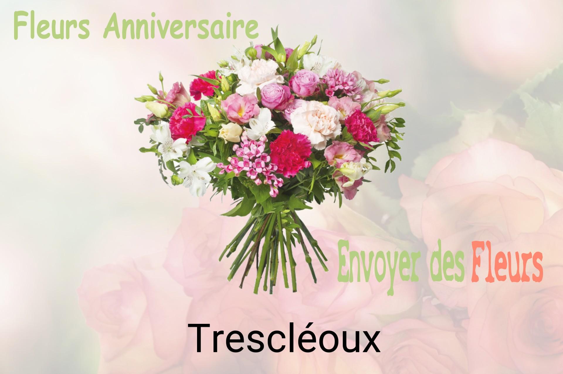 Bouquet de fleurs d’anniversaire livré à Trescléoux