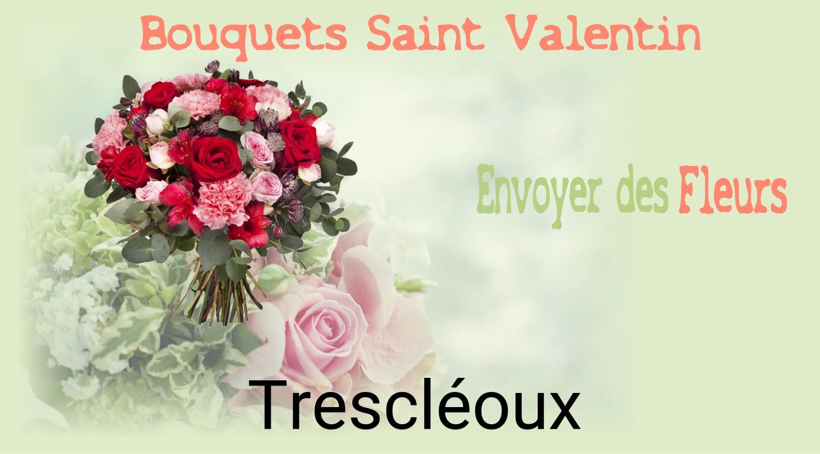 Roses de Saint-Valentin livrées à Trescléoux